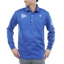 ストレッチ ヒートナビ 裏起毛 長袖ポロシャツ