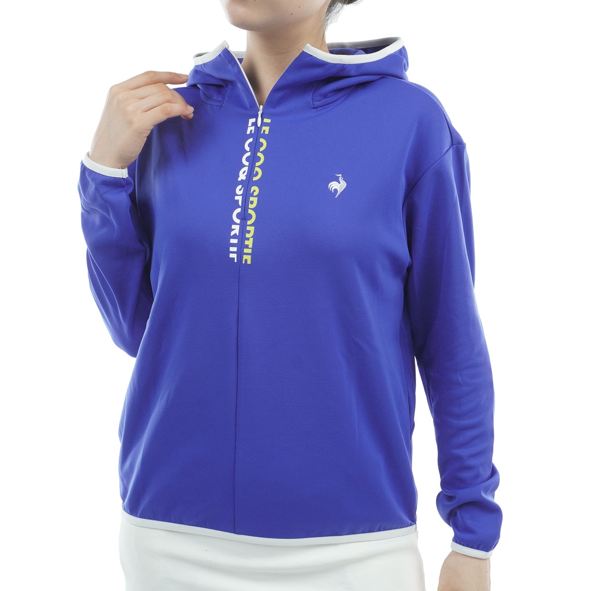 ルコックスポルティフ ゴルフ　Le coq sportif GOLF　ストレッチ フーディー長袖シャツ　レディス ストレッチ フーディー長袖シャツ レディス(長袖シャツ・ポロシャツ