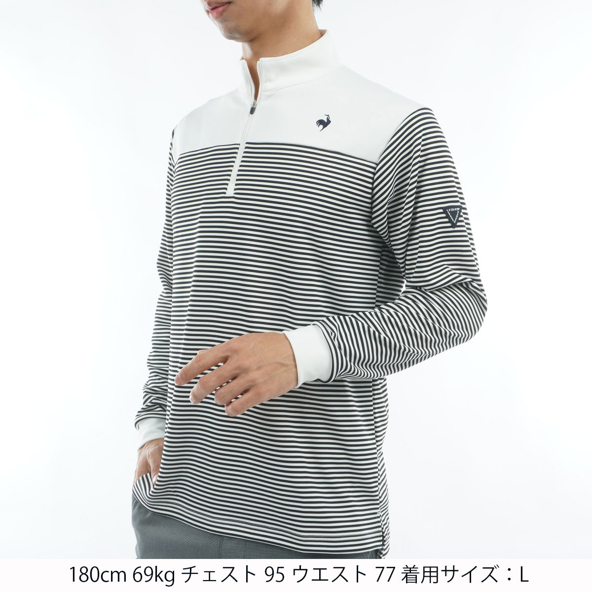 ストレッチ ヒートナビハーフジップ長袖シャツ(長袖シャツ・ポロシャツ