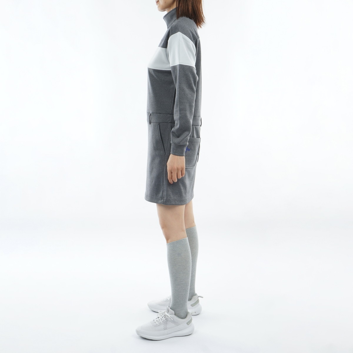 ストレッチ ハーフジップワンピース レディス(ワンピース)|Le coq