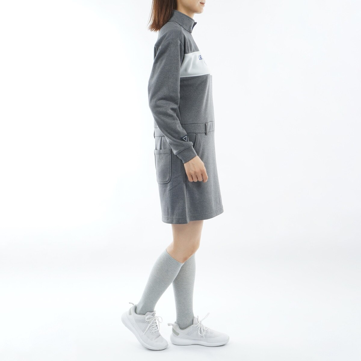 ストレッチ ハーフジップワンピース レディス(ワンピース)|Le coq