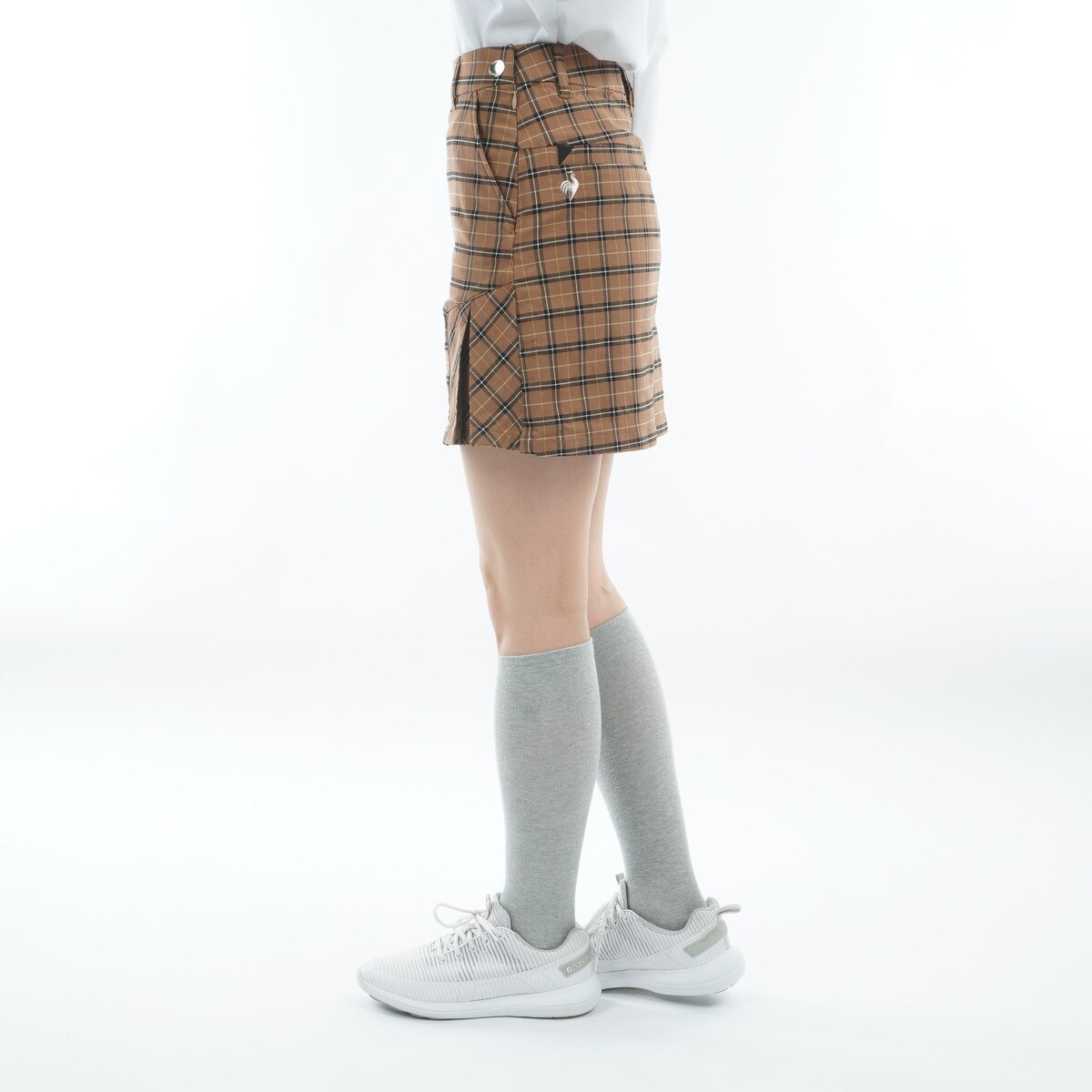 ストレッチ チェック柄スカート レディス(スカート)|Le coq sportif