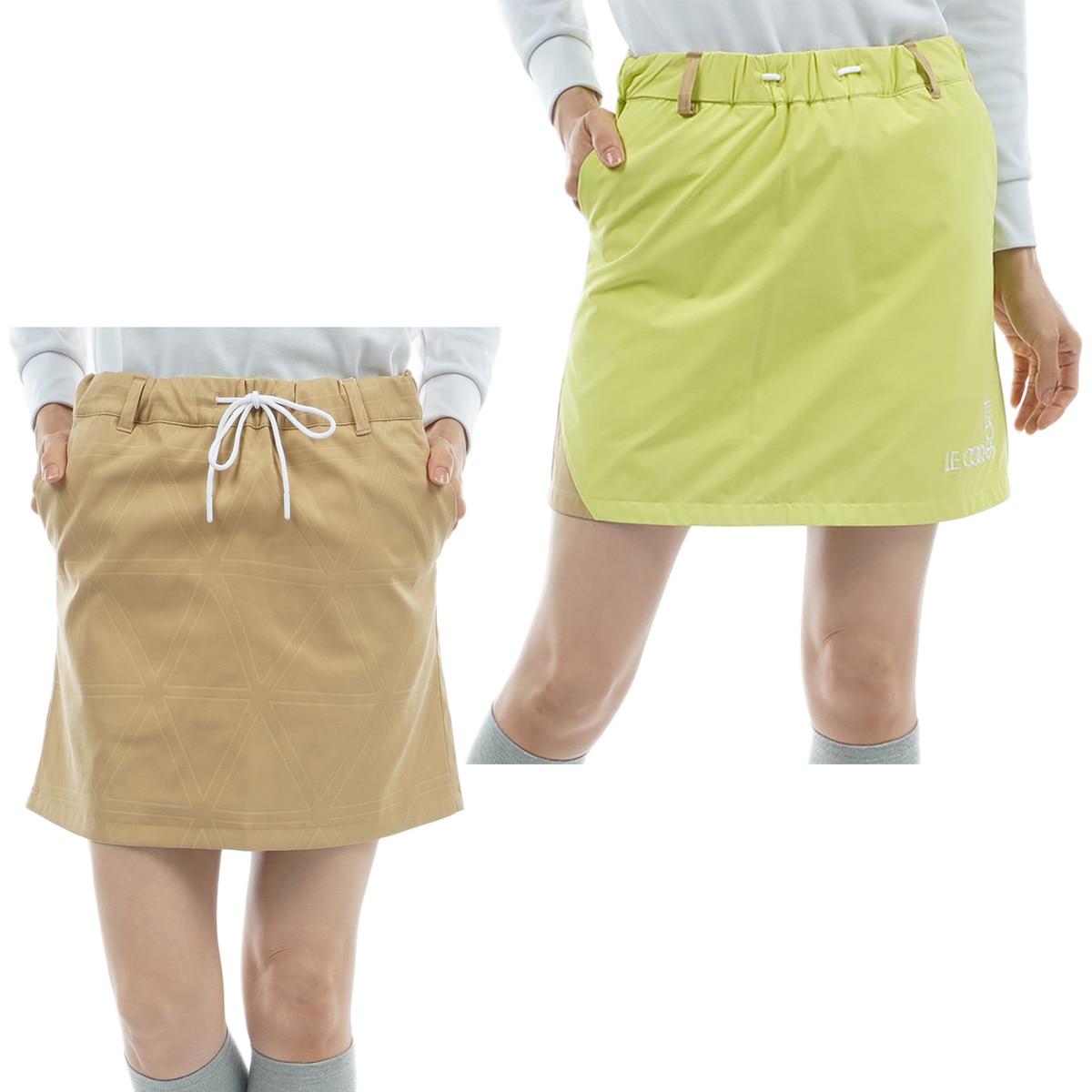 [30％OFF] ゴルフウェア　ルコック レディース リバーシブル スカート LG5FSK03L [2025年秋冬モデル] ストレッチ リバーシブルスカート レディス(スカート)|Le coq sportif