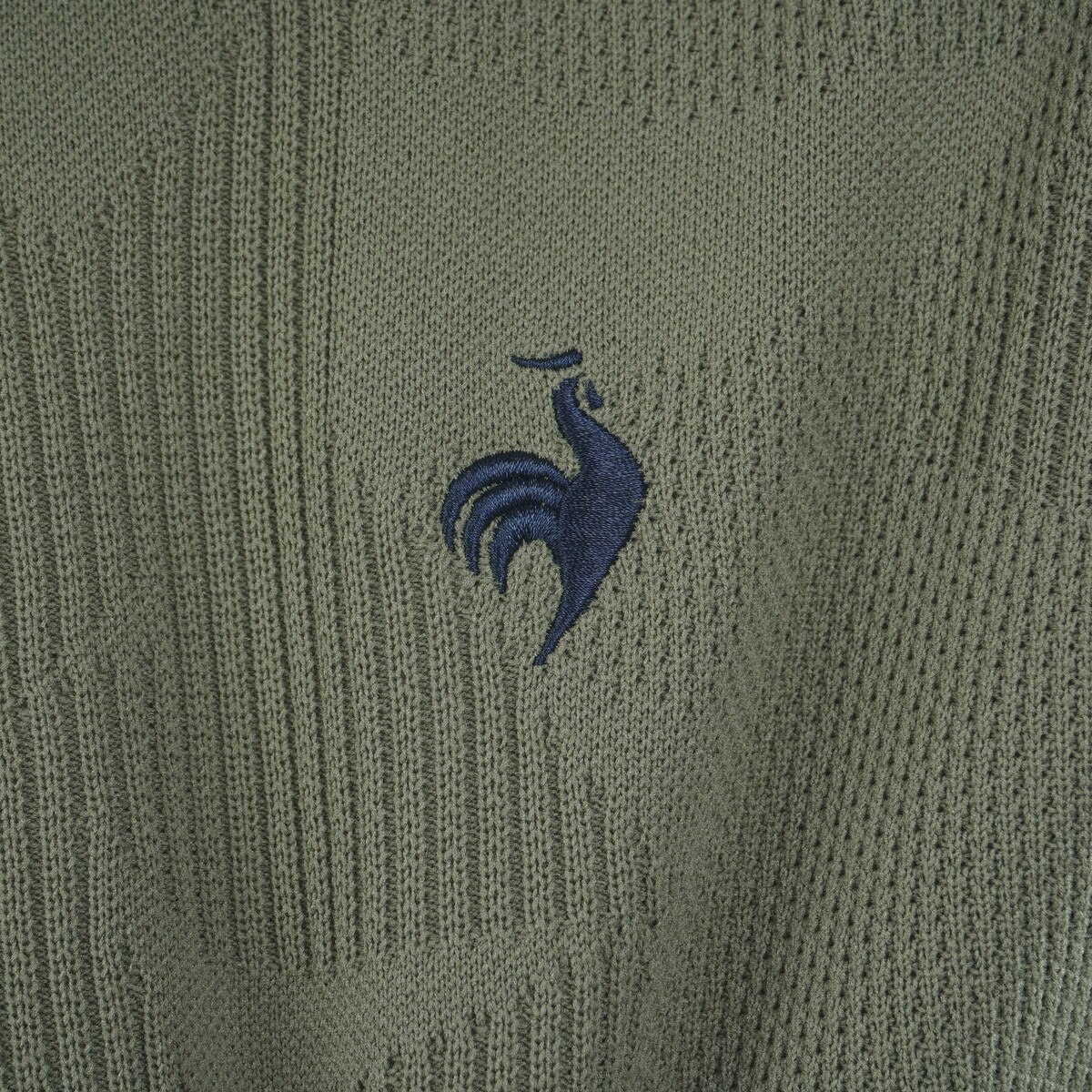 モザイク柄ジャカードセーター(中間着(セーター、トレーナー))|Le coq