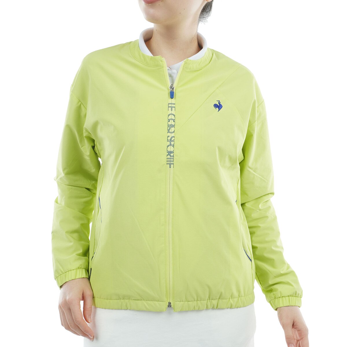 新品未使用 ルコックゴルフ◆ナイロン ジャケット レディース◆グリーン M 新品未使用 ルコックゴルフ◇ナイロン ジャケット レディース