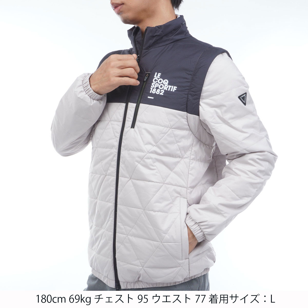 ストレッチ ヒートナビ中綿2WAYブルゾン(アウター(ブルゾン、ウインド