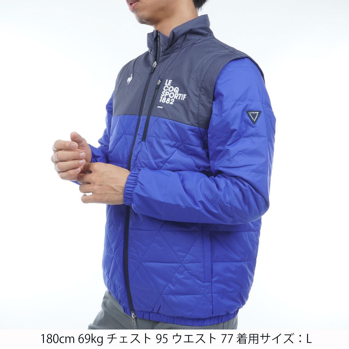ストレッチ ヒートナビ中綿2WAYブルゾン(アウター(ブルゾン、ウインド