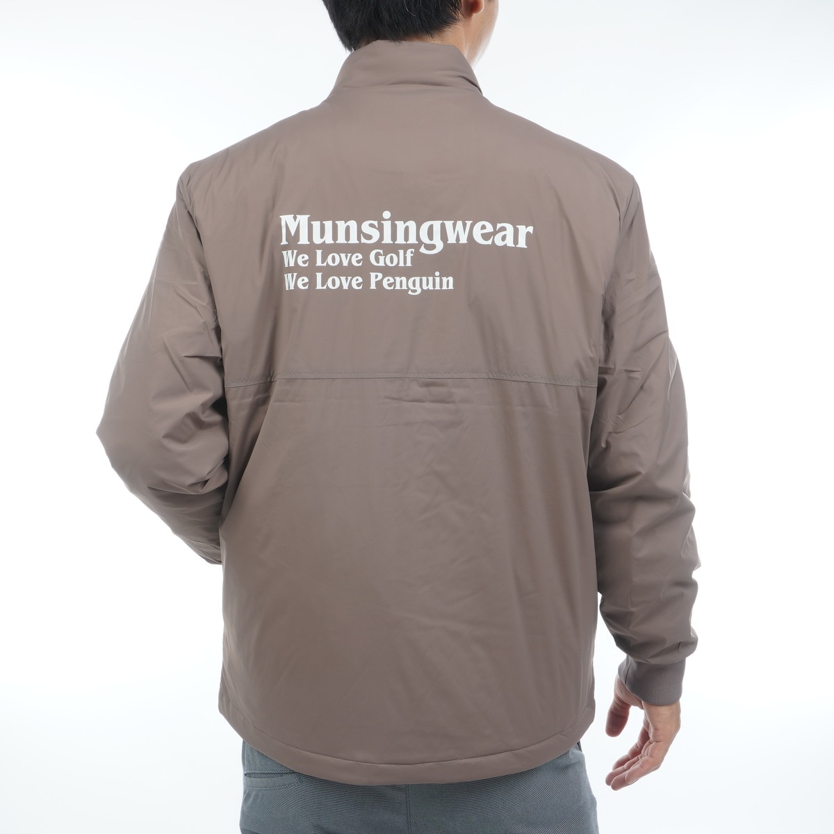 ストレッチ 裏キルティング前開きブルゾン(アウター(ブルゾン