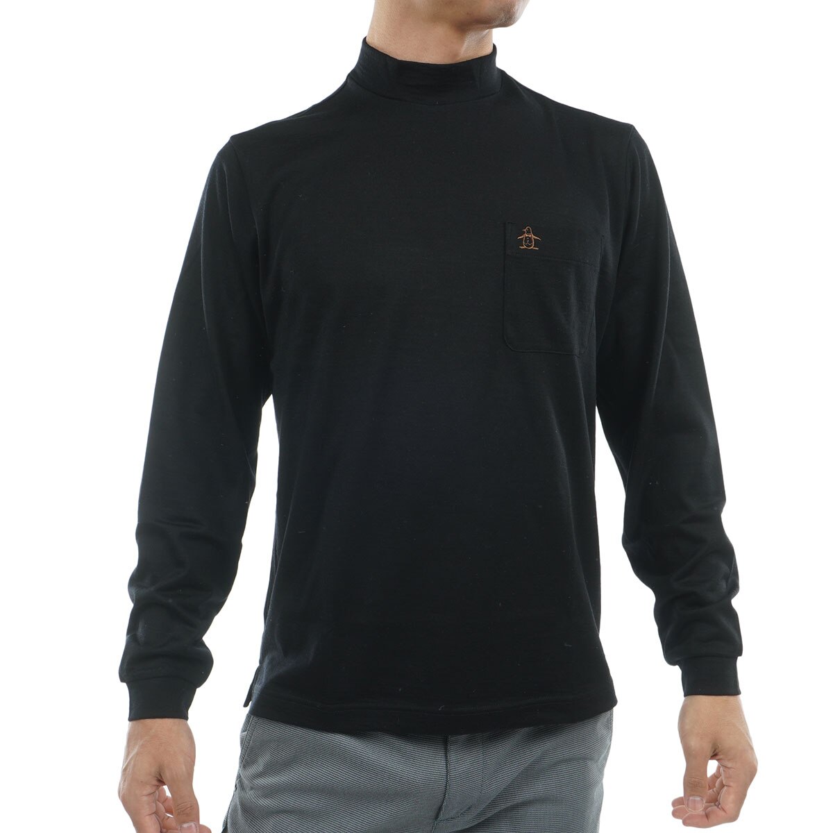 ハイゲージウールモックネック長袖シャツ(長袖シャツ・ポロシャツ