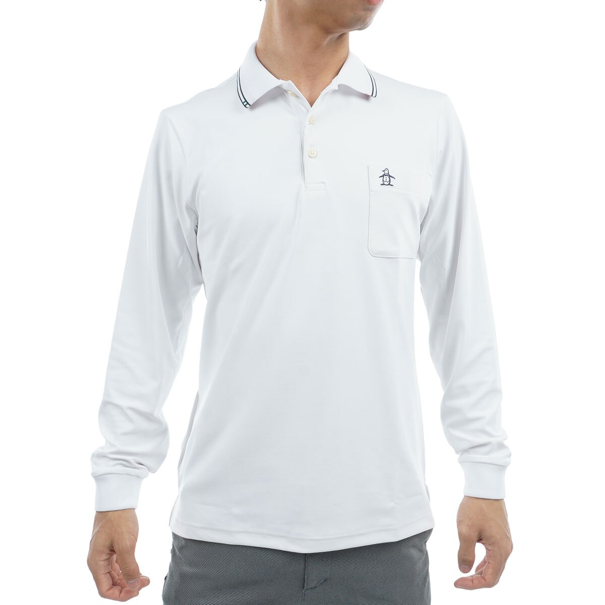 ストレッチ長袖ポロシャツ(長袖シャツ・ポロシャツ)|Munsingwear