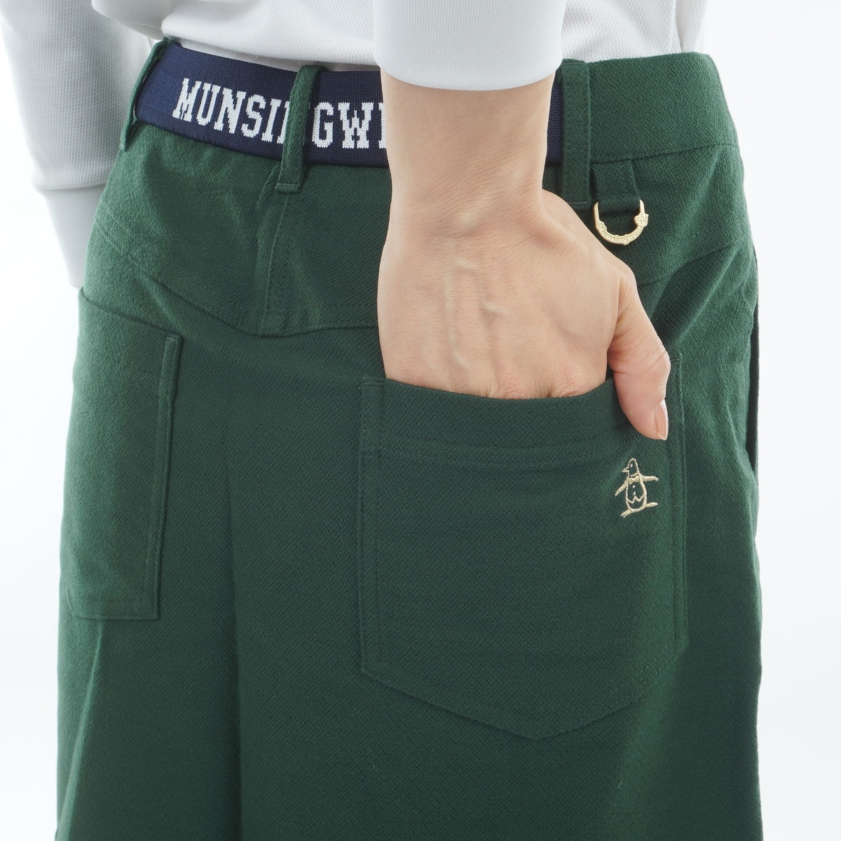 バーズアイ ストレッチスエードスカート レディス(スカート