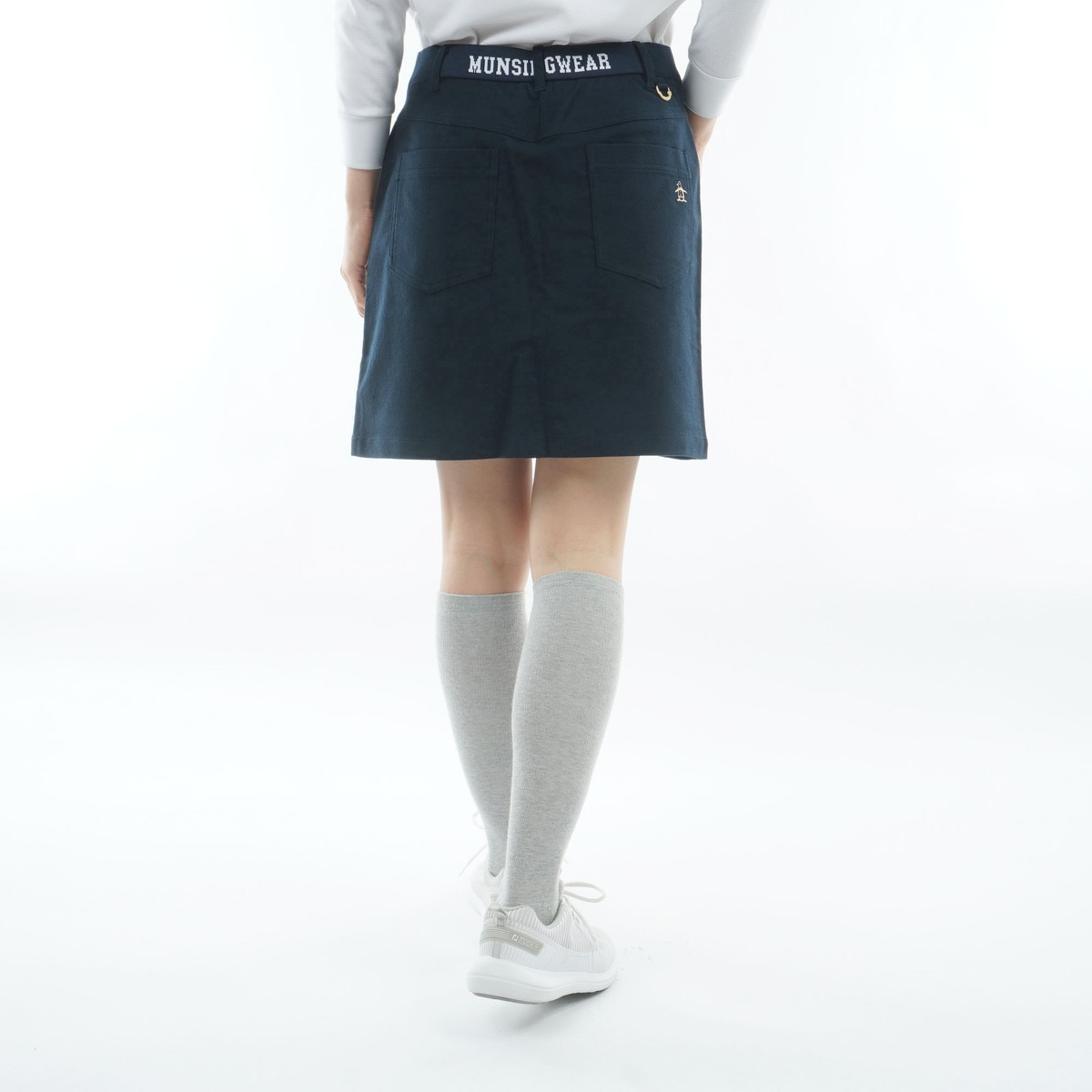 バーズアイ ストレッチスエードスカート レディス(スカート