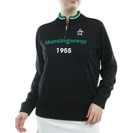 ストレッチ 裏付き防風ハーフジップセーター