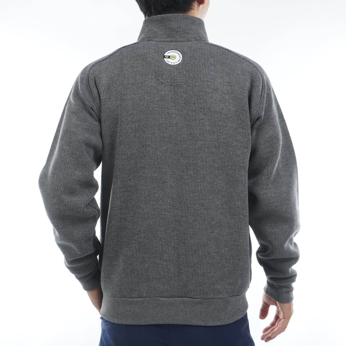 マンシングウェア　Munsingwear　スタンドカラーフルジップミドラー スタンドカラーフルジップミドラー(中間着(セーター、トレーナー