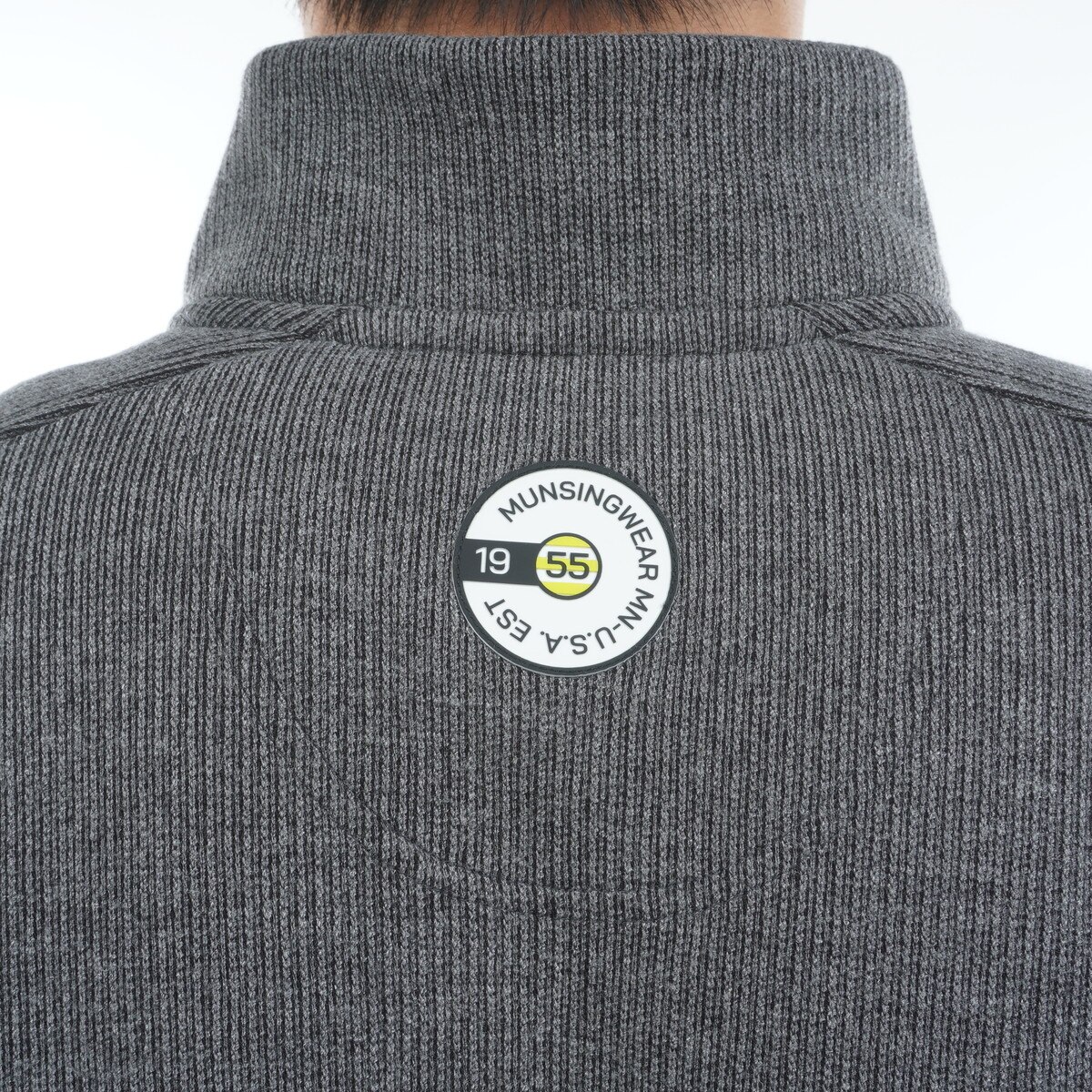 スタンドカラーフルジップミドラー(中間着(セーター、トレーナー