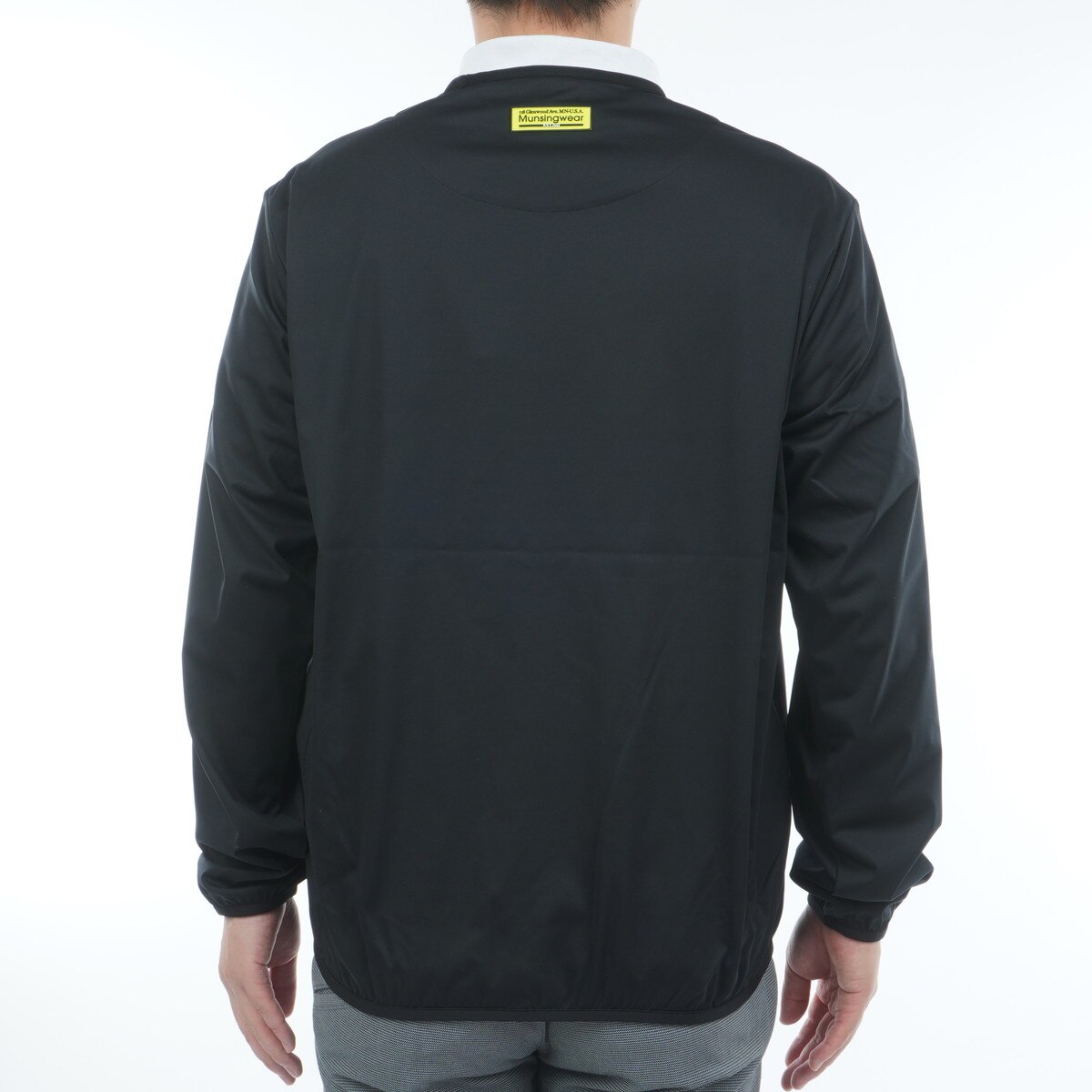 ストレッチ プルオーバー長袖ブルゾン(アウター(ブルゾン、ウインド