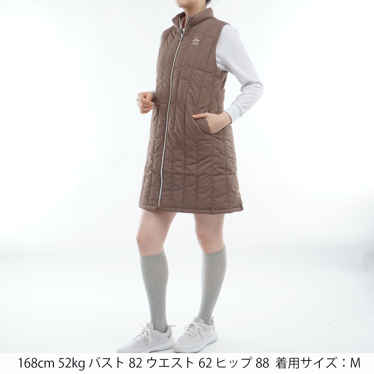 ストレッチ アウターワンピースベスト レディス(ベスト)|Munsingwear