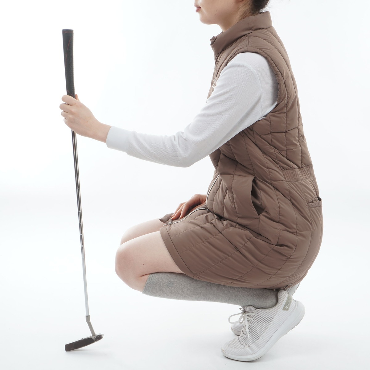 ストレッチ アウターワンピースベスト レディス(ベスト)|Munsingwear