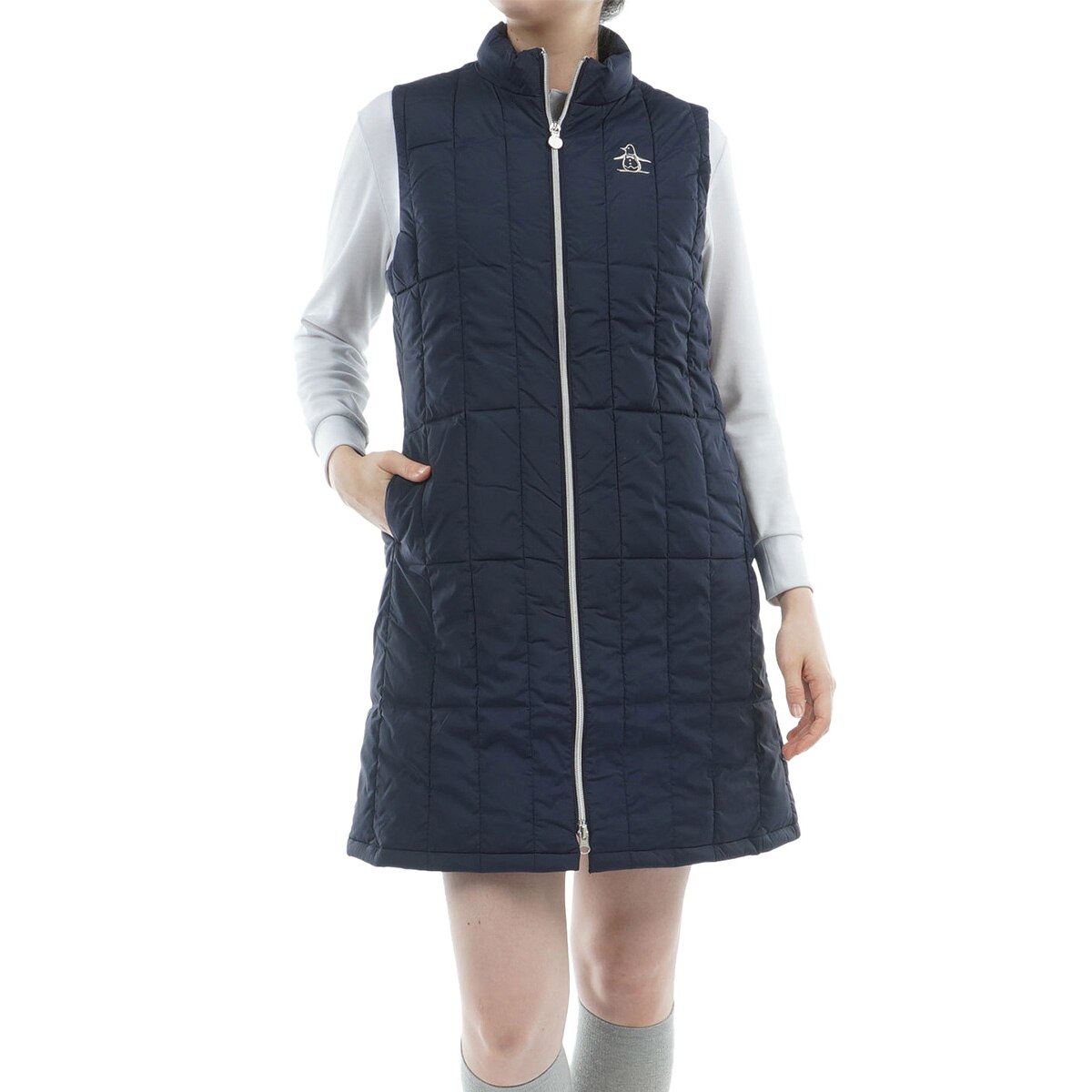 ストレッチ アウターワンピースベスト レディス(ベスト)|Munsingwear