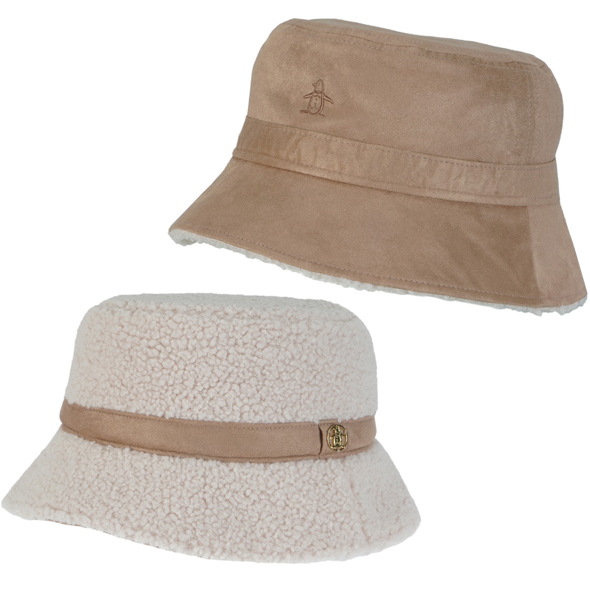 リバーシブル ボアバケットハット レディス(【女性】その他帽子