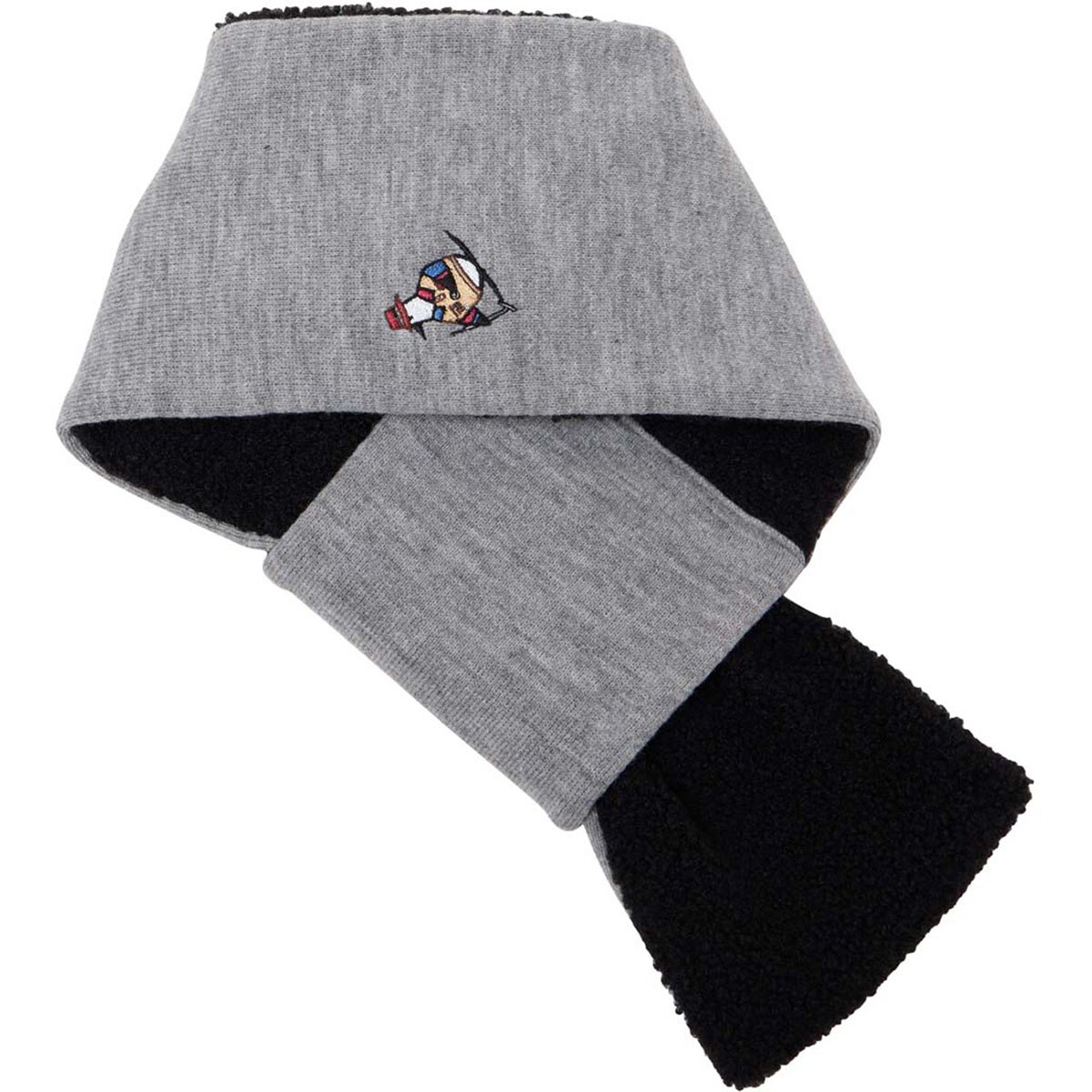 マンシングウェア　Munsingwear　70th ANNIVERSARY ペンギンキャラクター刺繍 コンパクトマフラー 70th ANNIVERSARY ペンギンキャラクター刺繍 コンパクトマフラー