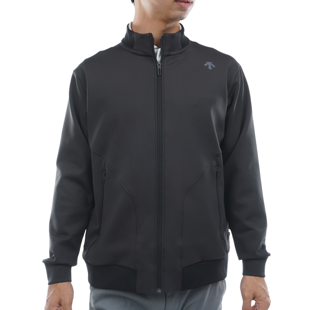 撥水 ストレッチ ダンボールニット フルジップジャージー ジャケット