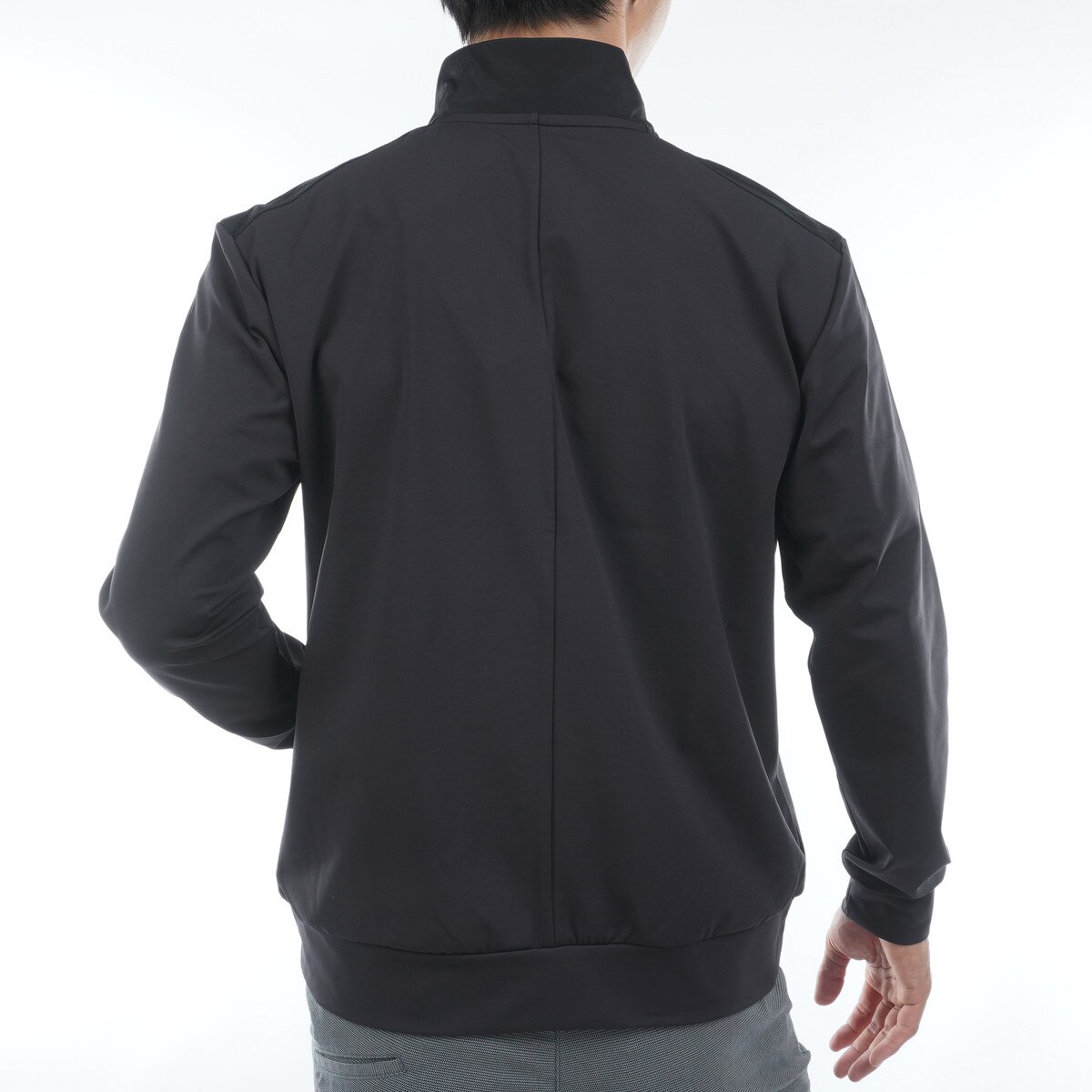 ナイロンストレッチ フルジップジャージージャケット(アウター