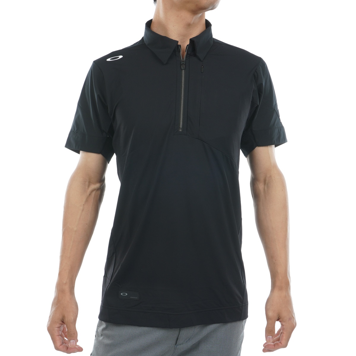 口コミ・評価｜スカル IDEALLYハイブリッド ジップ半袖ポロシャツ