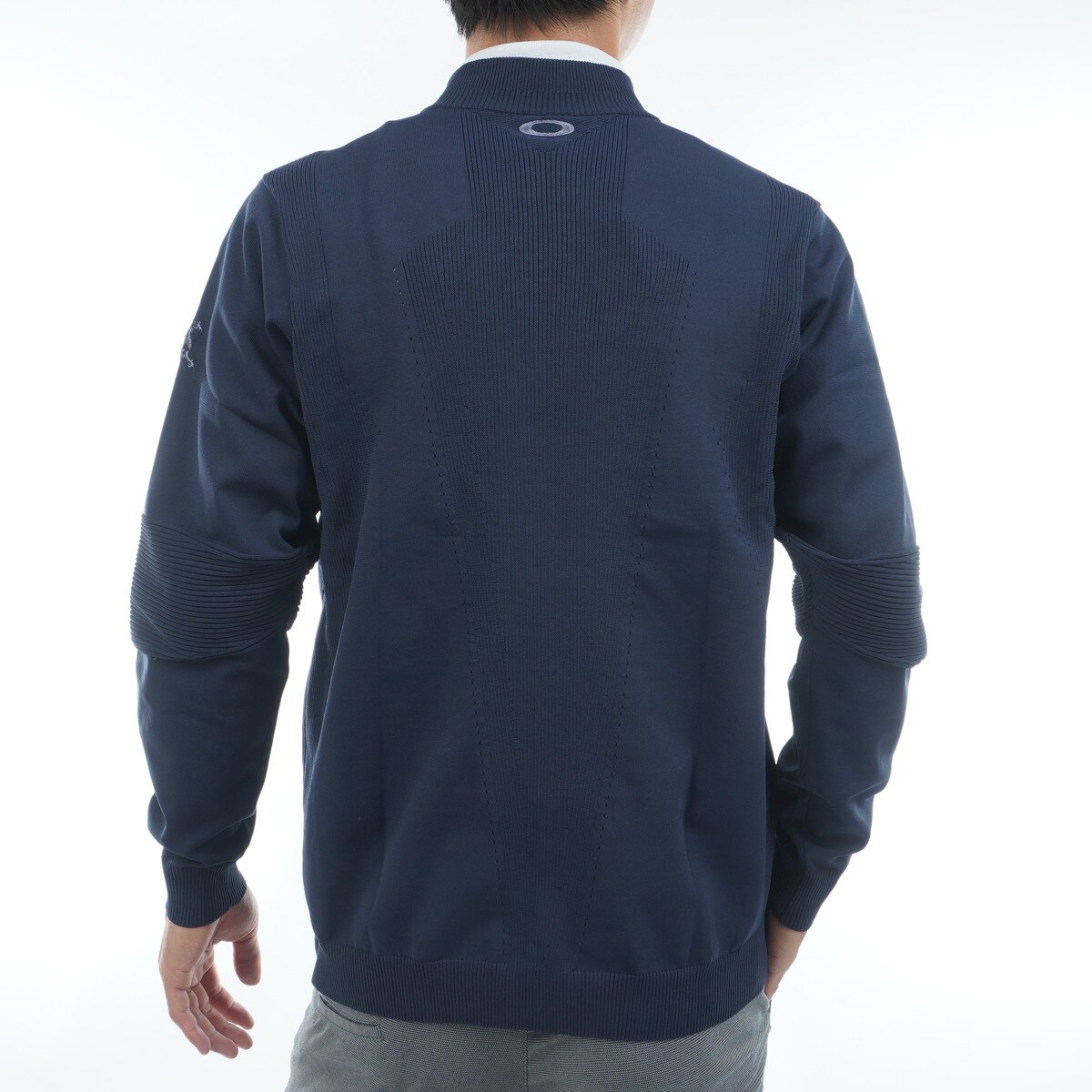 スカル 2.0 ストレッチ ジップモックネックセーター(中間着(セーター