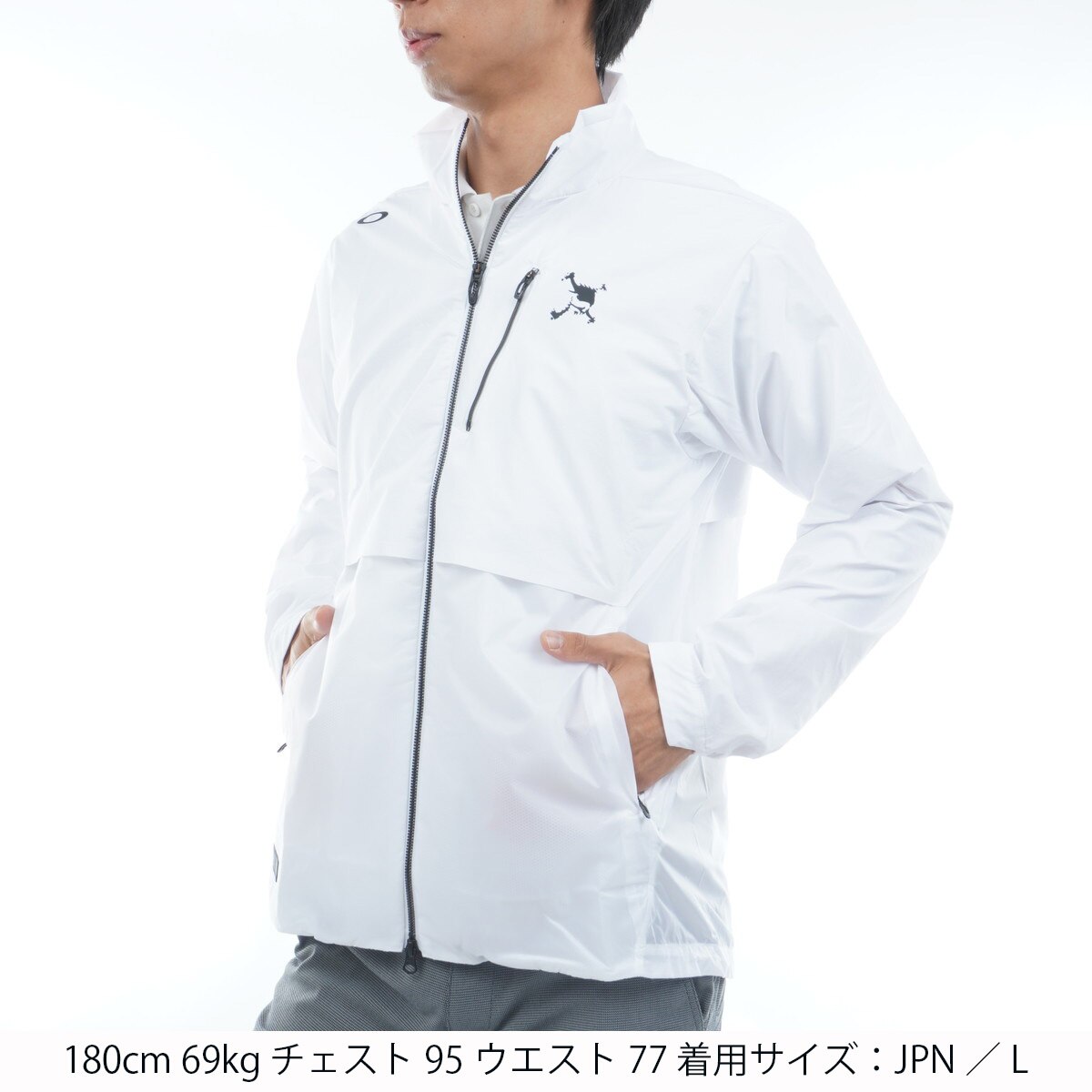 スカル IDEALLY ハイブリッド ストレッチライトジャケット(アウター