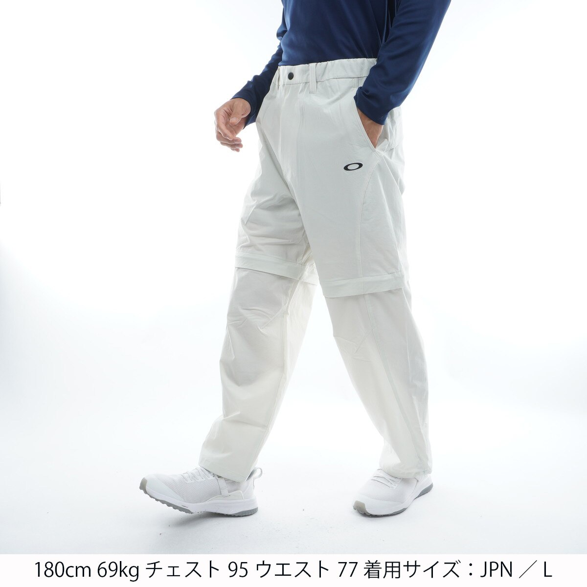 OAKLEY ストレッチ 2WAYデタッチャブルワイドストレートパンツ(ロング