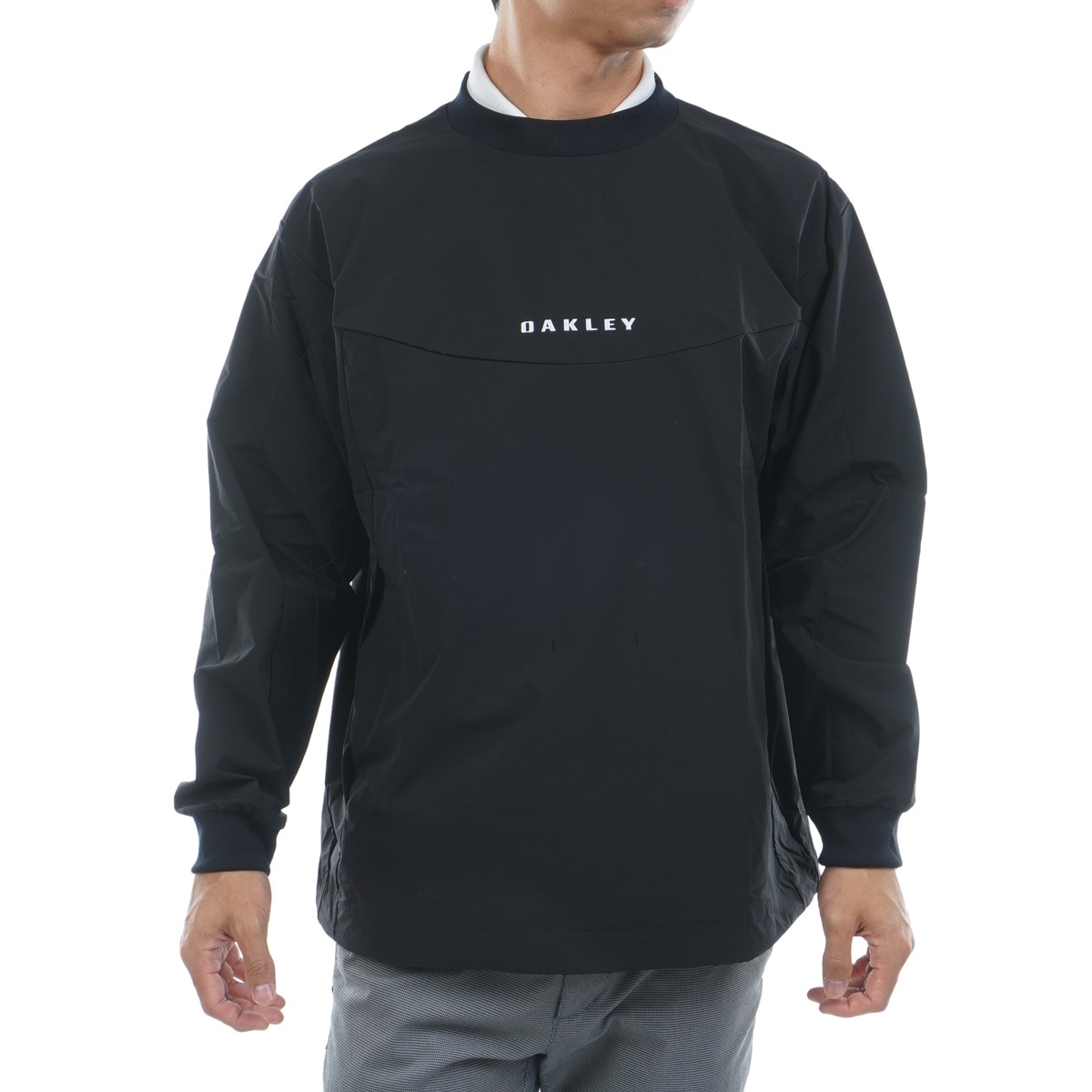 OAKLEY UNDULATE CREW プルオーバーウインドジャケット(アウター