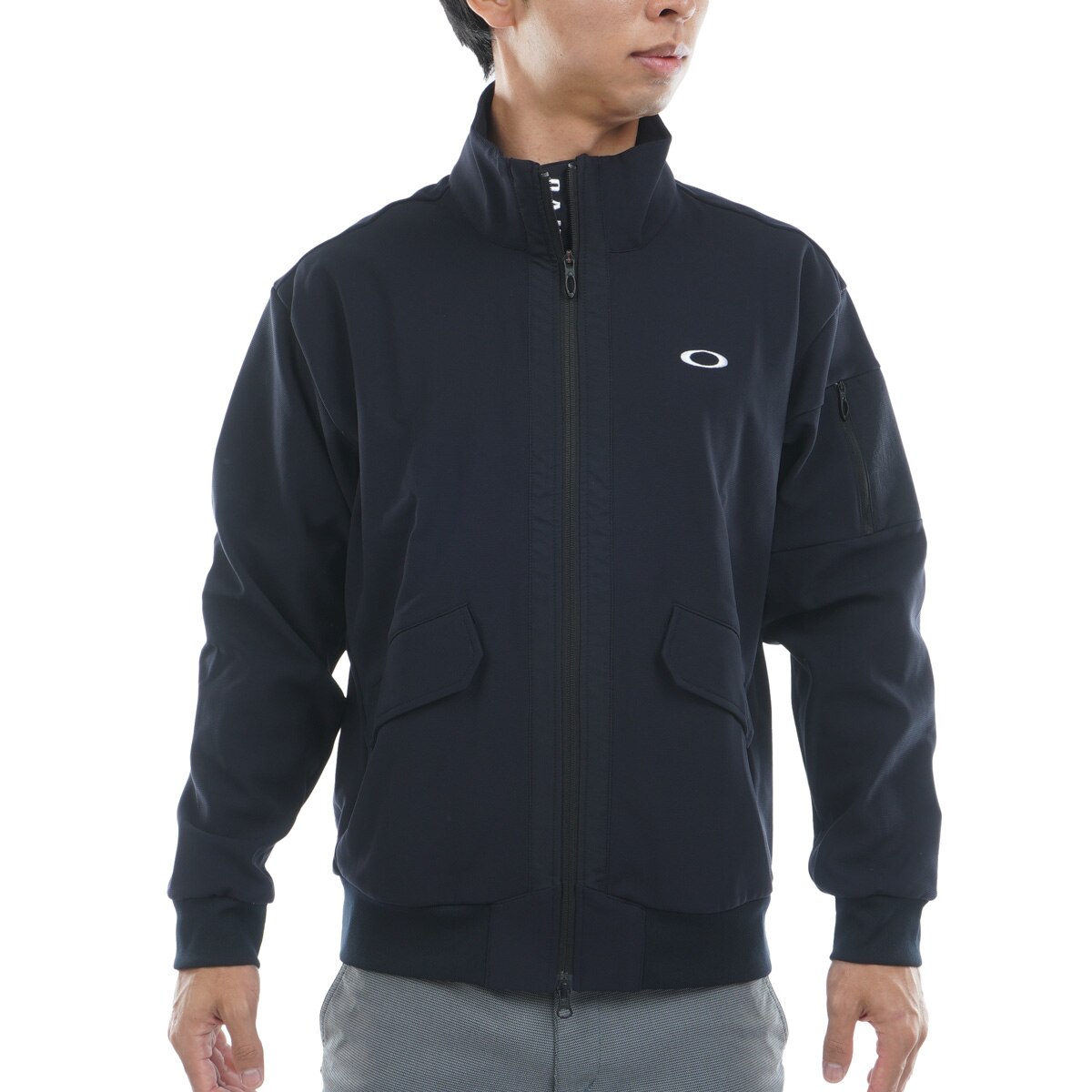 90s - OLD OAKLEY オークリー　トラックジャケット　スウェット　紺 90s - OLD OAKLEY オークリー トラックジャケット スウェット 紺