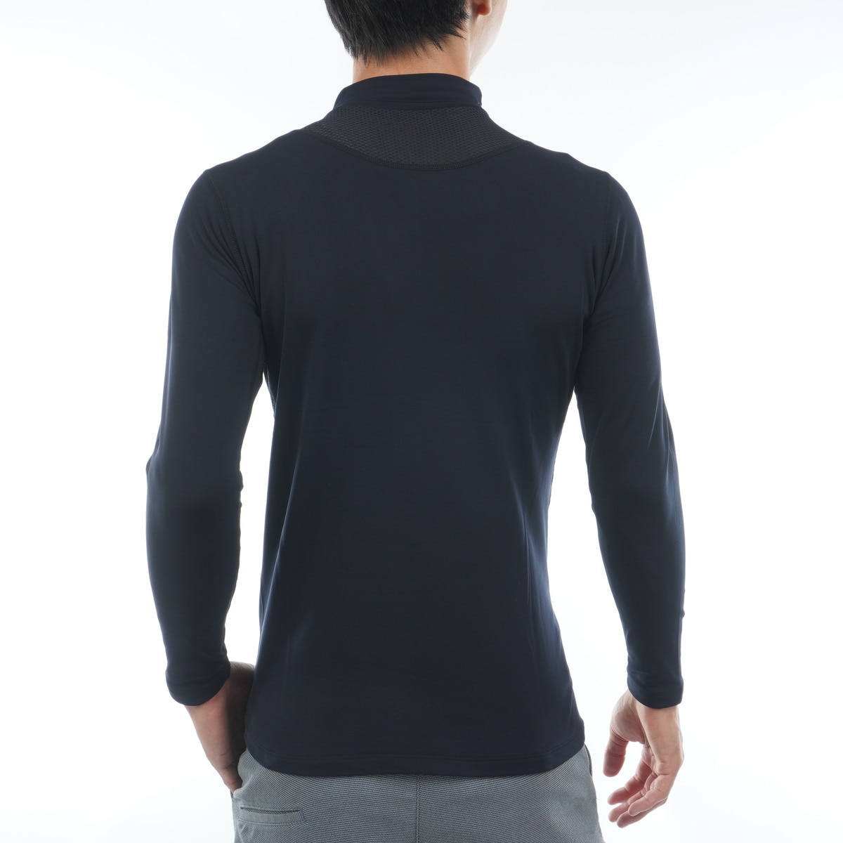 TECHNICAL 5.0 ストレッチ モックネック長袖アンダーシャツ(【男性