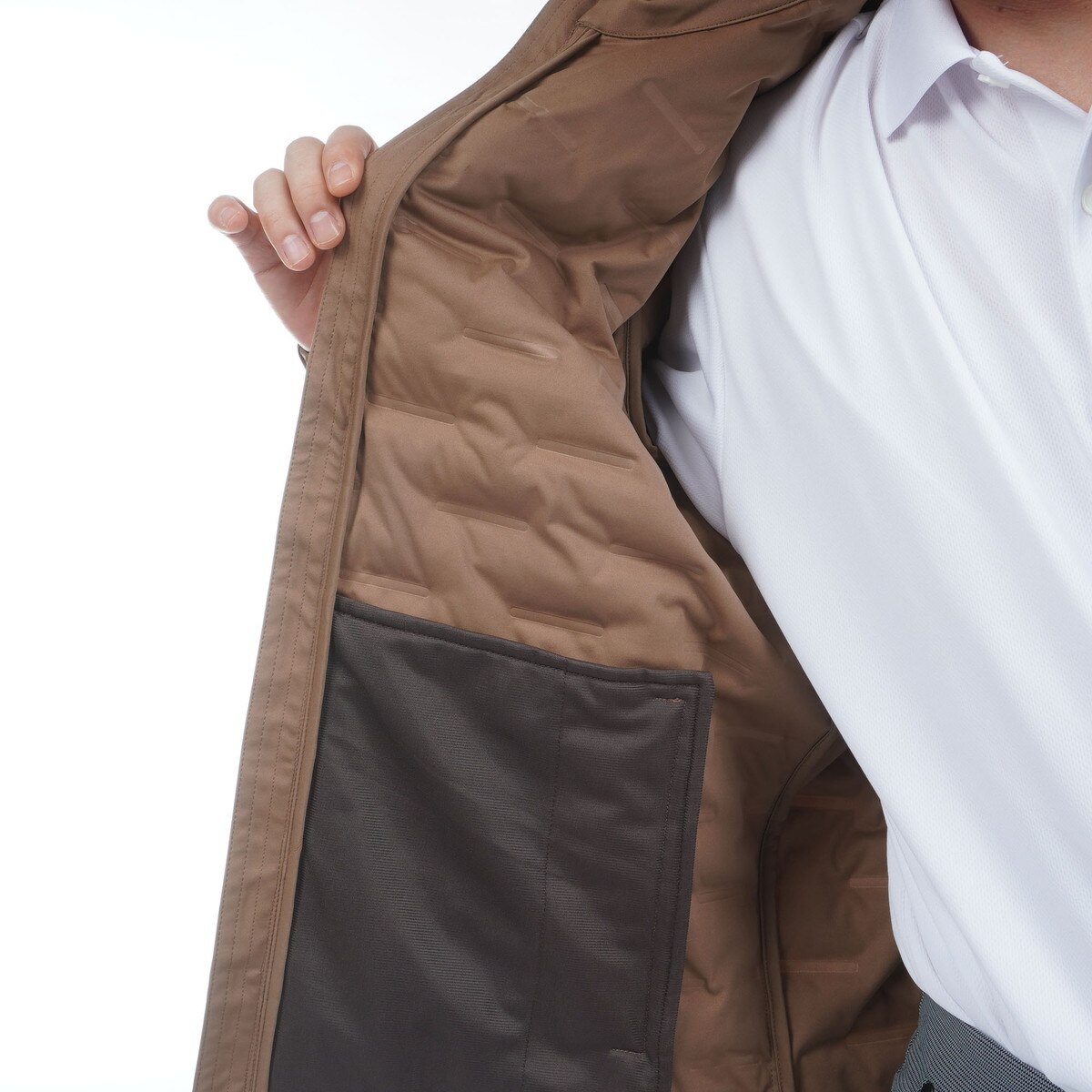 ストレッチ HEAT NAVI ARTECH SHELL 中綿ブルゾン(アウター(ブルゾン