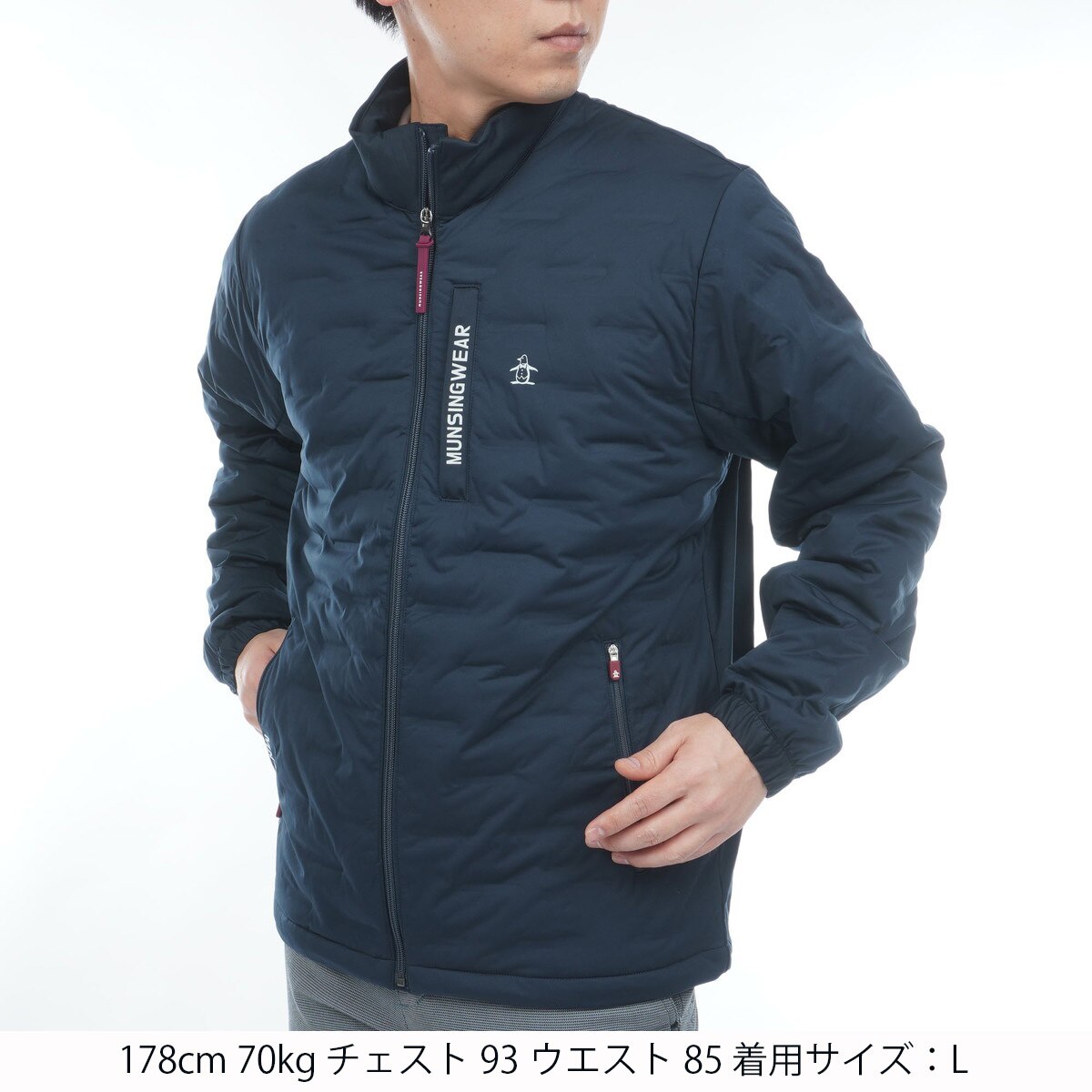 ストレッチ HEAT NAVI ARTECH SHELL 中綿ブルゾン(アウター(ブルゾン