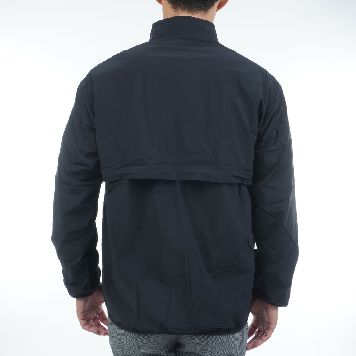 ストレッチ HEAT NAVI 起毛裏地付き ハーフジップブルゾン(アウター