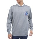 アーカイブペンギン刺繍 クルーネックセーター