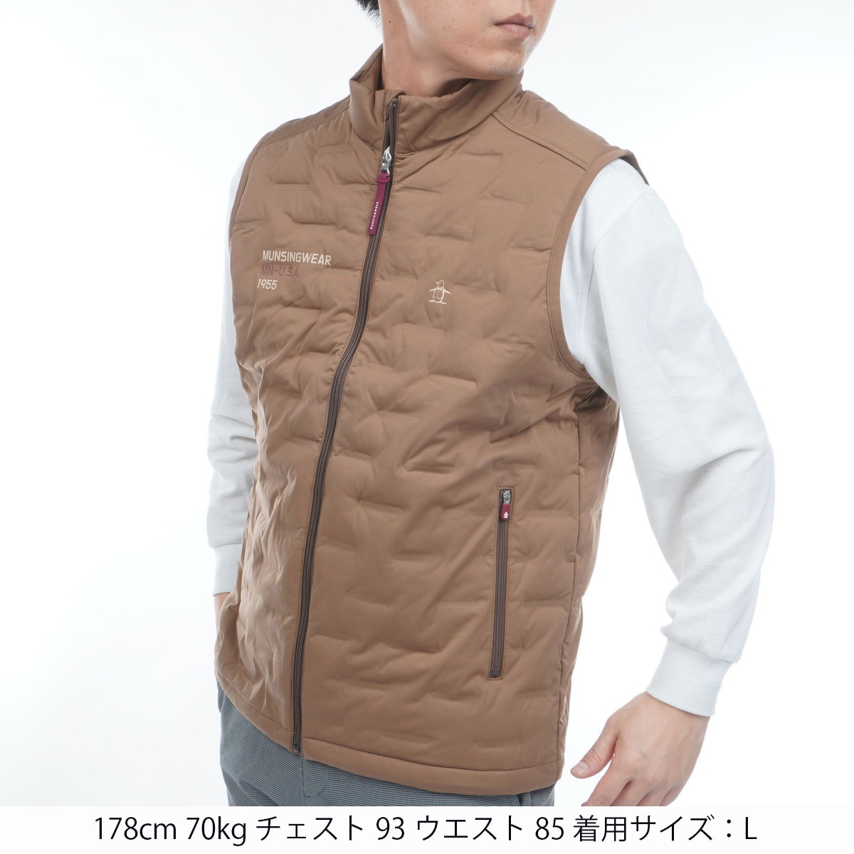 ストレッチ HEAT NAVI ARTECH SHELL 中綿アウターベスト(ベスト