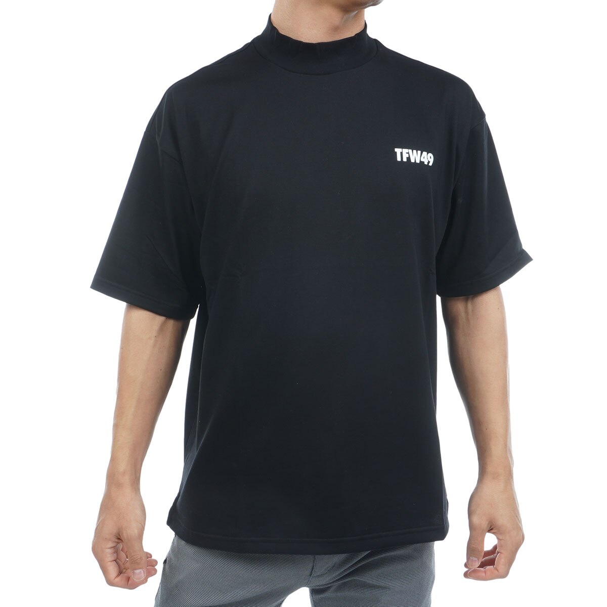 TFW49 モックネック 半袖 ゴルフウェア モックネック 半袖Tシャツ(半袖シャツ・ポロシャツ)|TFW49