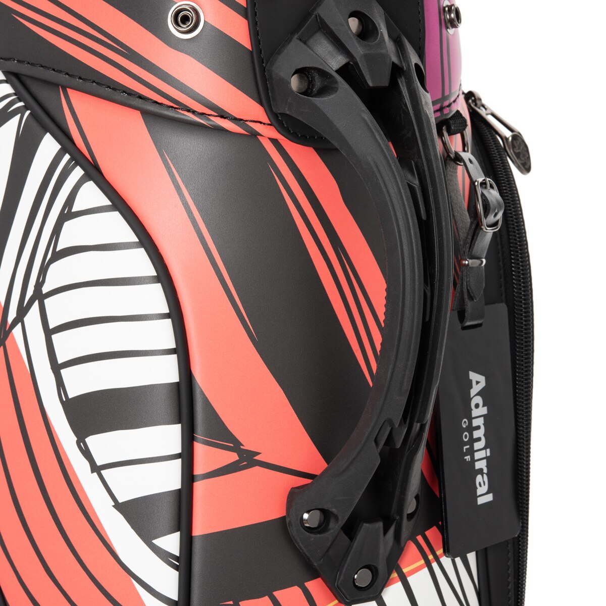 ジオメトリックパターン キャディバッグ(【男性】キャディバッグ