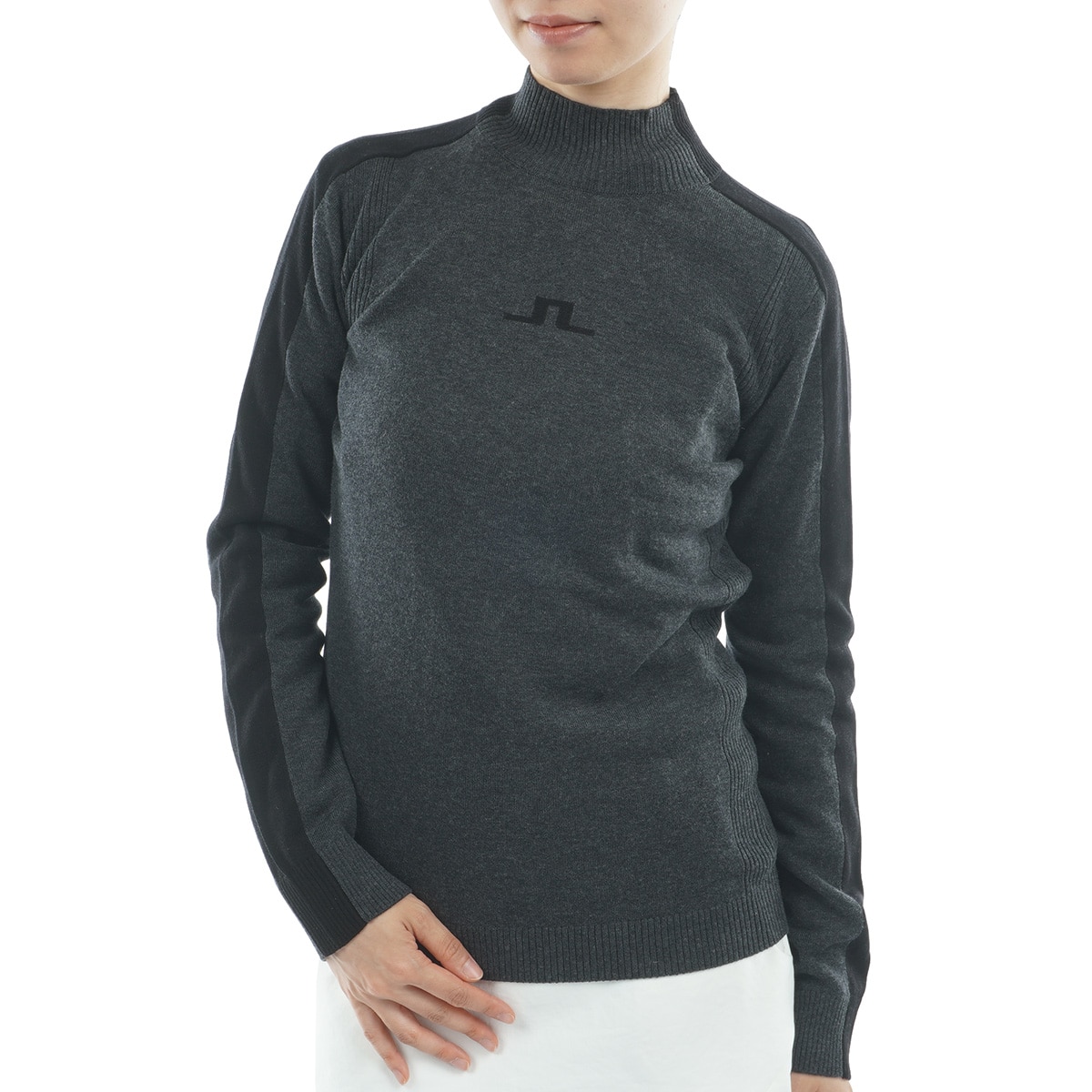 モックネックセーター レディス(中間着(セーター、トレーナー))|J