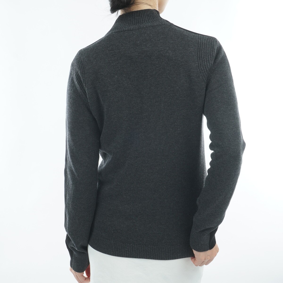 モックネックセーター レディス(中間着(セーター、トレーナー))|J