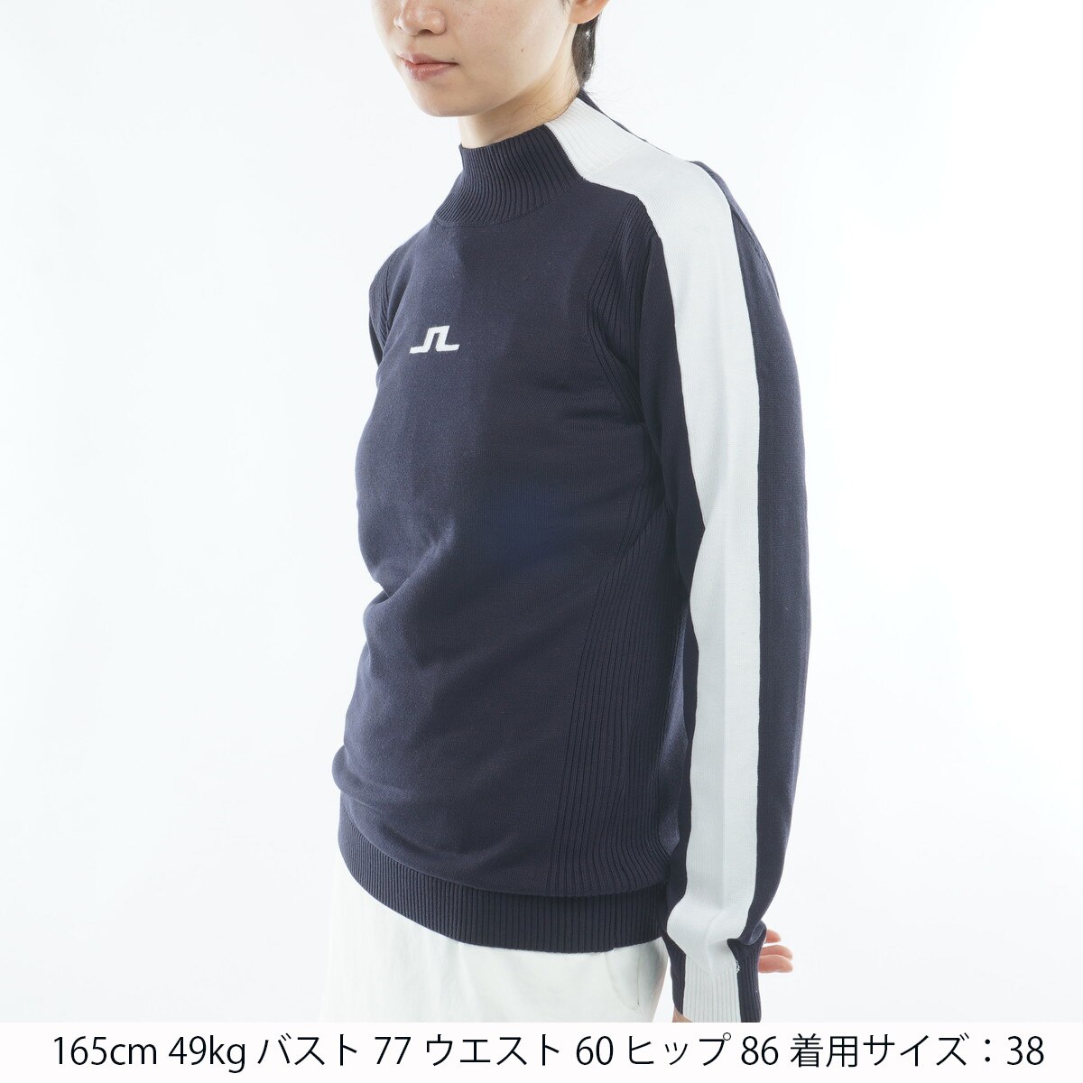 モックネックセーター レディス(中間着(セーター、トレーナー))|J