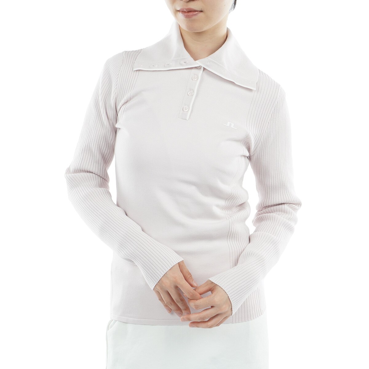 ストレッチ シャツセーター レディス(中間着(セーター、トレーナー))|J