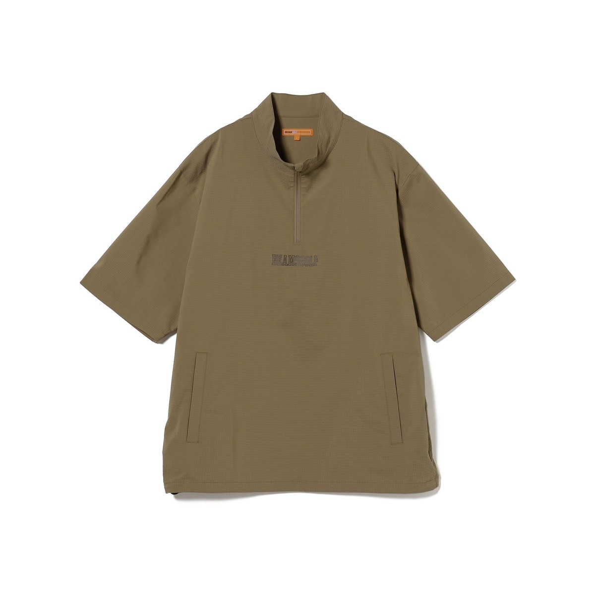 ORANGE LABEL ドットエア(R)ハーフジップ プルオーバー(半袖シャツ