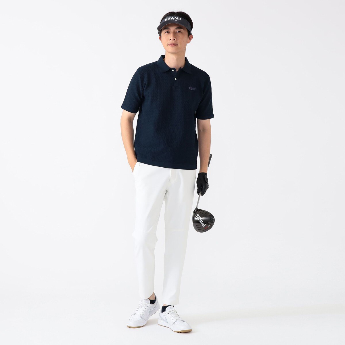 PURPLE LABEL タック編み ポロシャツ(半袖シャツ・ポロシャツ)|BEAMS