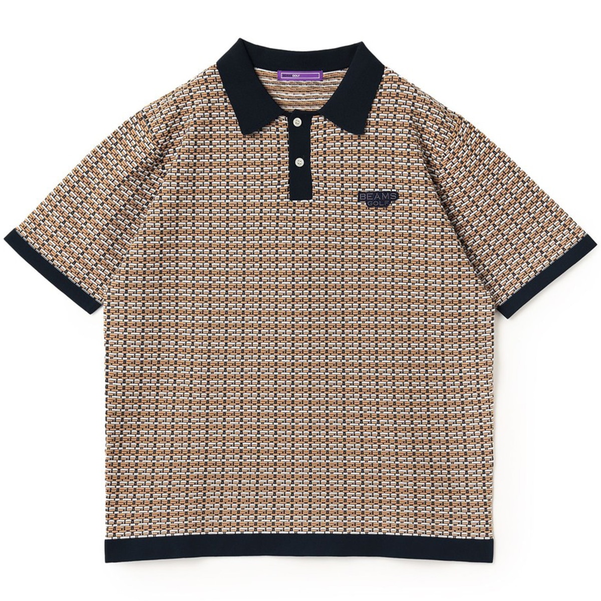 PURPLE LABEL タック編み ポロシャツ(半袖シャツ・ポロシャツ)|BEAMS