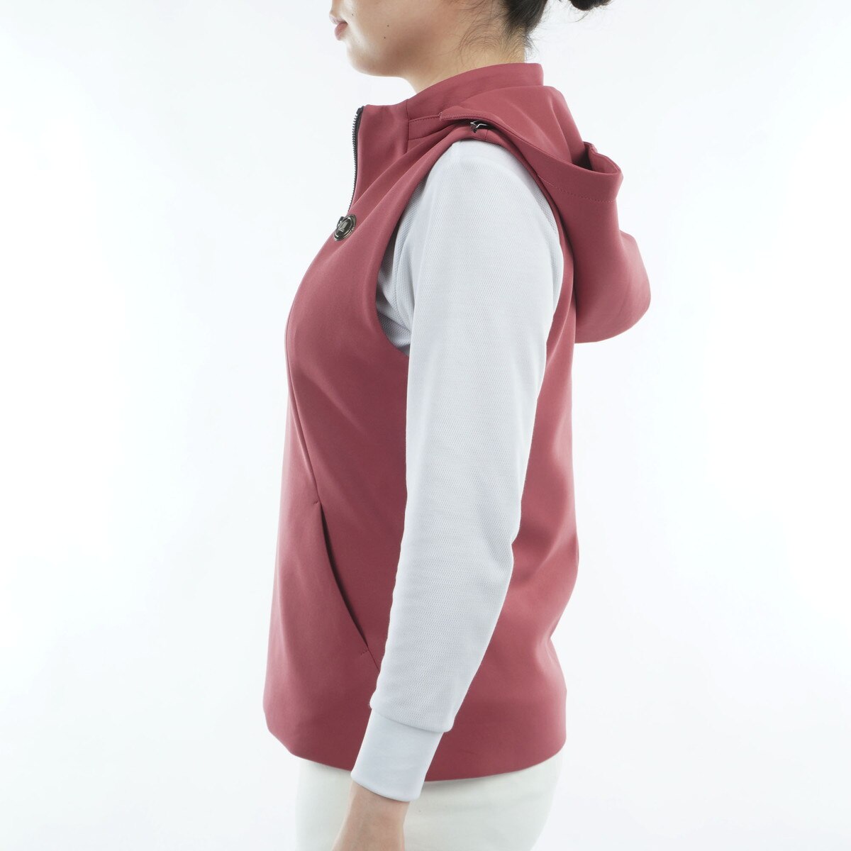 2WAY ダンボールニットアウターベスト レディス(ベスト)|LANVIN SPORT