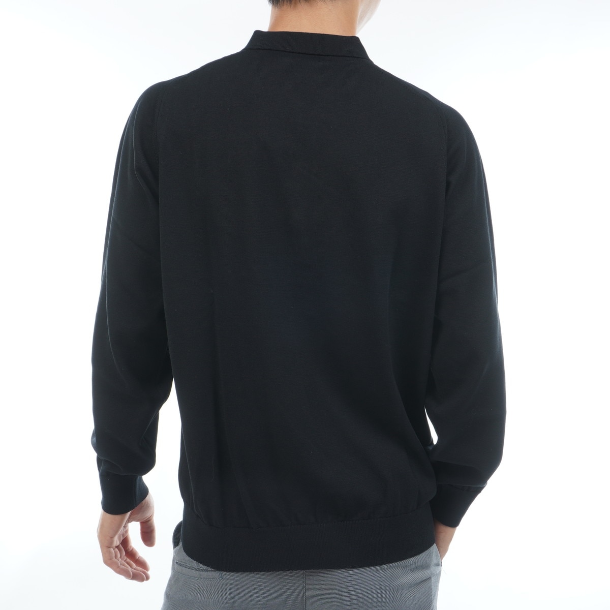 サドルショルダー ポロセーター(中間着(セーター、トレーナー